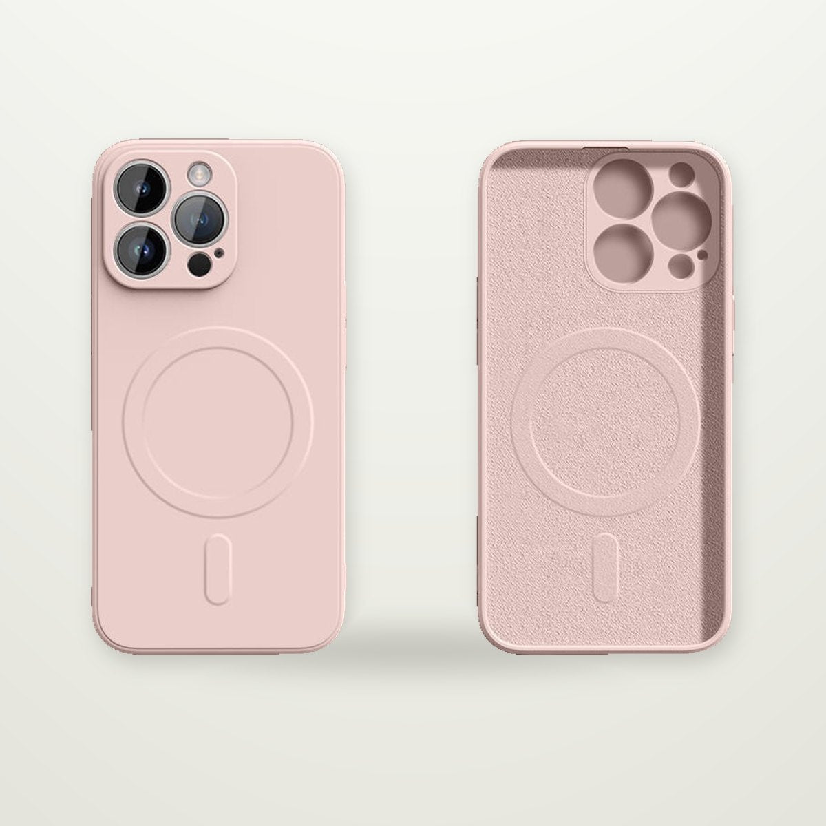 Liquid Silicone MagSafe Case for iPhone 16–17
