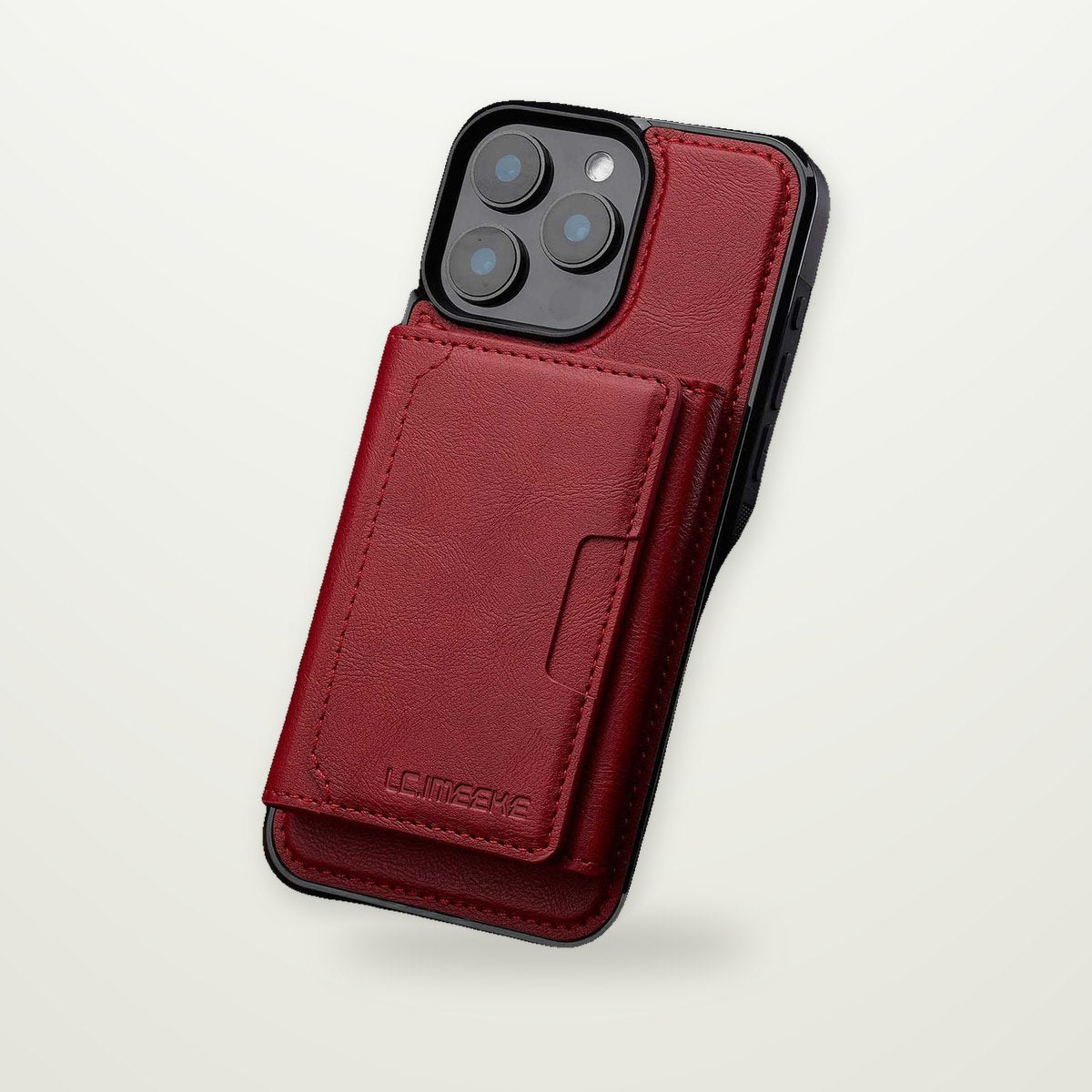 Anti-Skimming Magnetic Card Wallet Case for iPhone 16–17