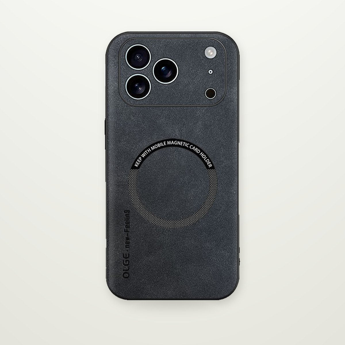 Ultra-Thin Leather-Look Magnetic Case for iPhone 17 & 11 Series