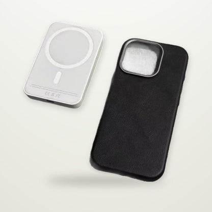 Magnetic Leather Case for iPhone 13–17 Pro Models