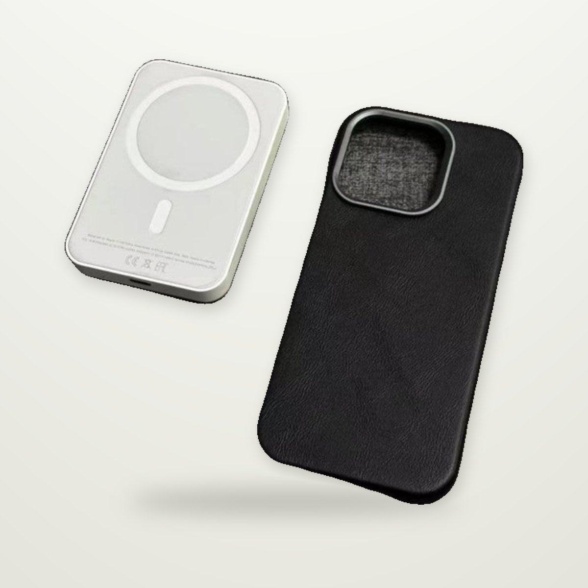 Magnetic Leather Case for iPhone 13–17 Pro Models