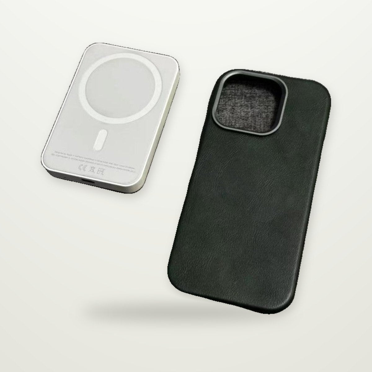 Magnetic Leather Case for iPhone 13–17 Pro Models