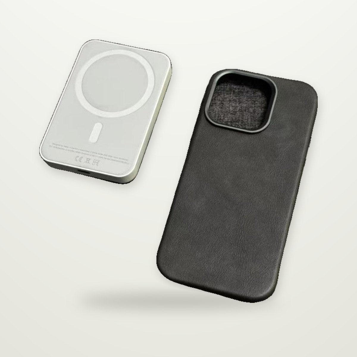 Magnetic Leather Case for iPhone 13–17 Pro Models
