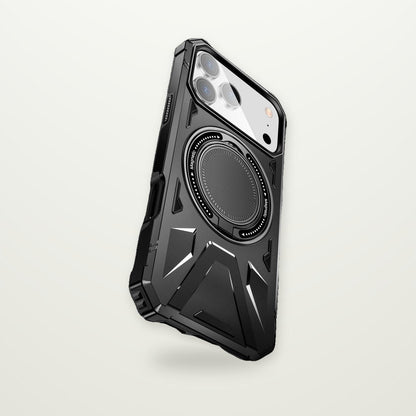 Matte Magnetic Case with Built-In Stand for iPhone 15–17