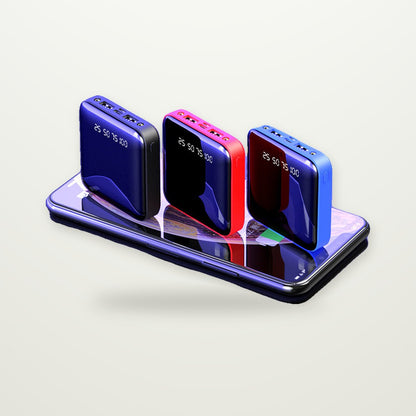 Mirror-Finish Power Bank with Digital Display