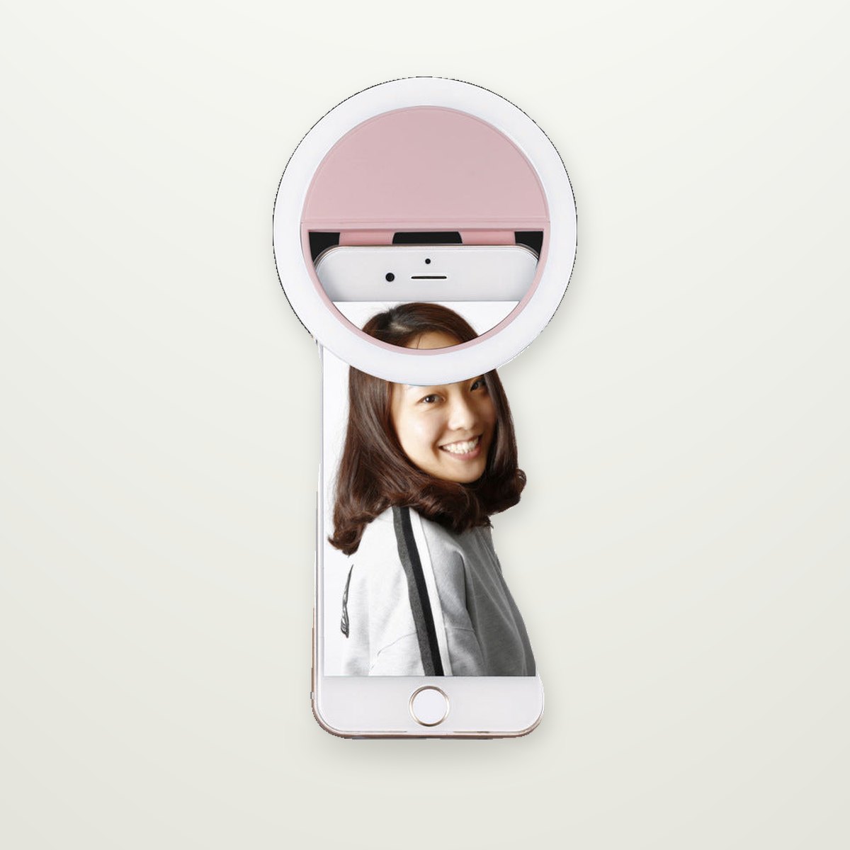 Rechargeable Clip-On Selfie Fill Light