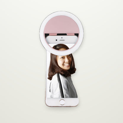 Rechargeable Clip-On Selfie Fill Light
