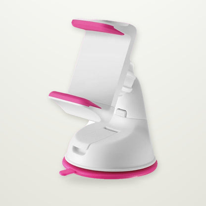 Suction-Base Phone Holder for Windshield, Dash or Desk