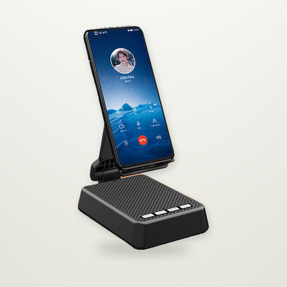 Phone Stand with Bluetooth Speaker & Mic
