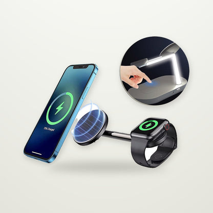 5-in-1 Magnetic Charging Station with Night Light