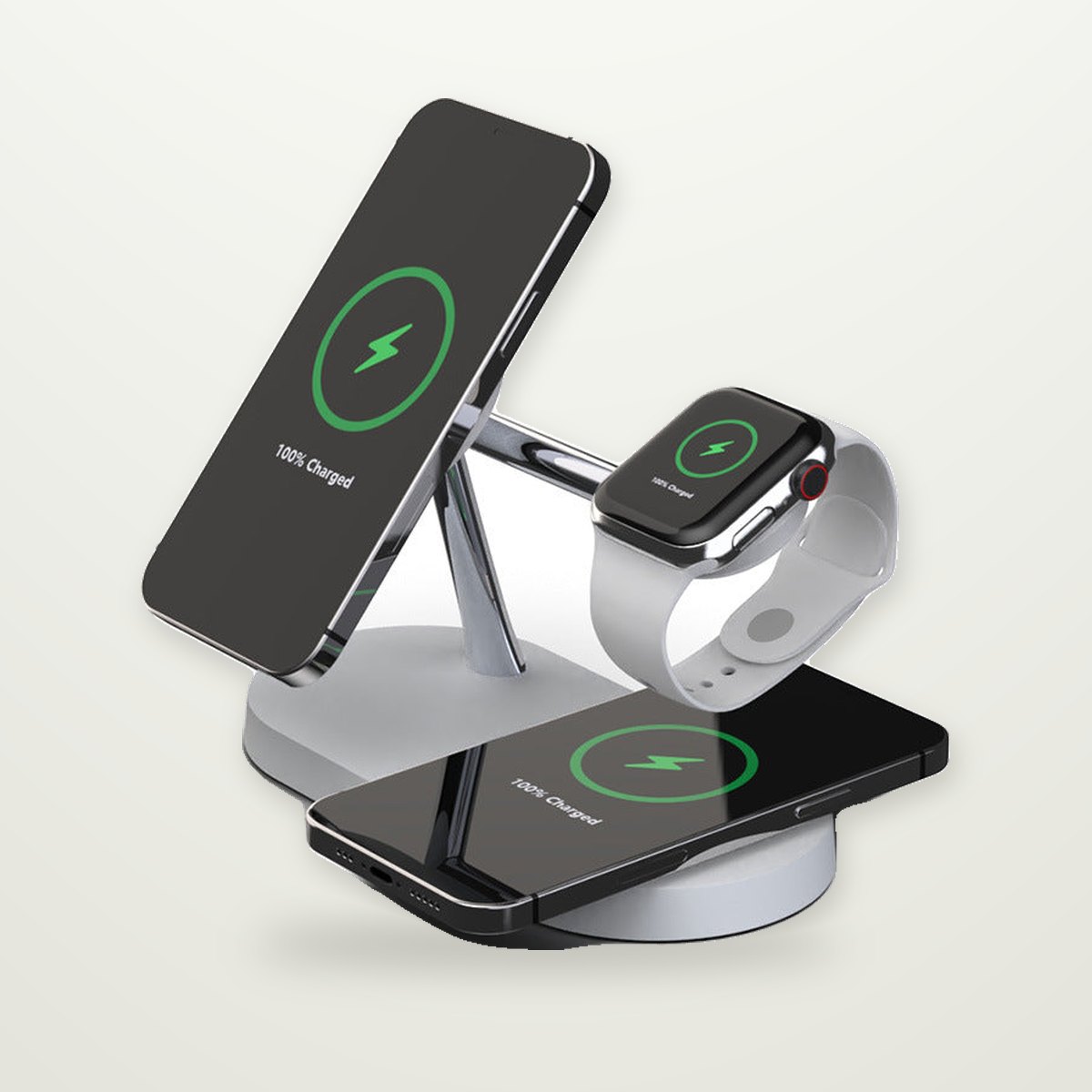 5-in-1 Magnetic Charging Station with Night Light