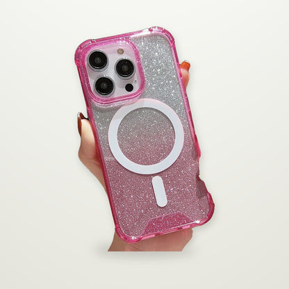 Gradient Matte Magnetic Case for iPhone 15–17
