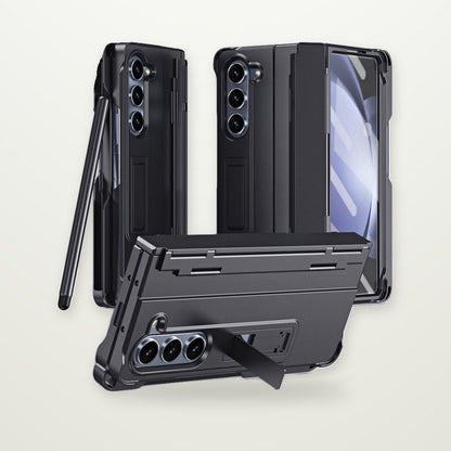 Hinged Case with S Pen Slot & Kickstand for Galaxy Z Fold3–7