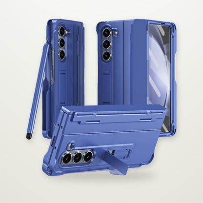 Hinged Case with S Pen Slot & Kickstand for Galaxy Z Fold3–7