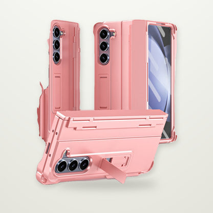 Hinged Case with S Pen Slot & Kickstand for Galaxy Z Fold3–7