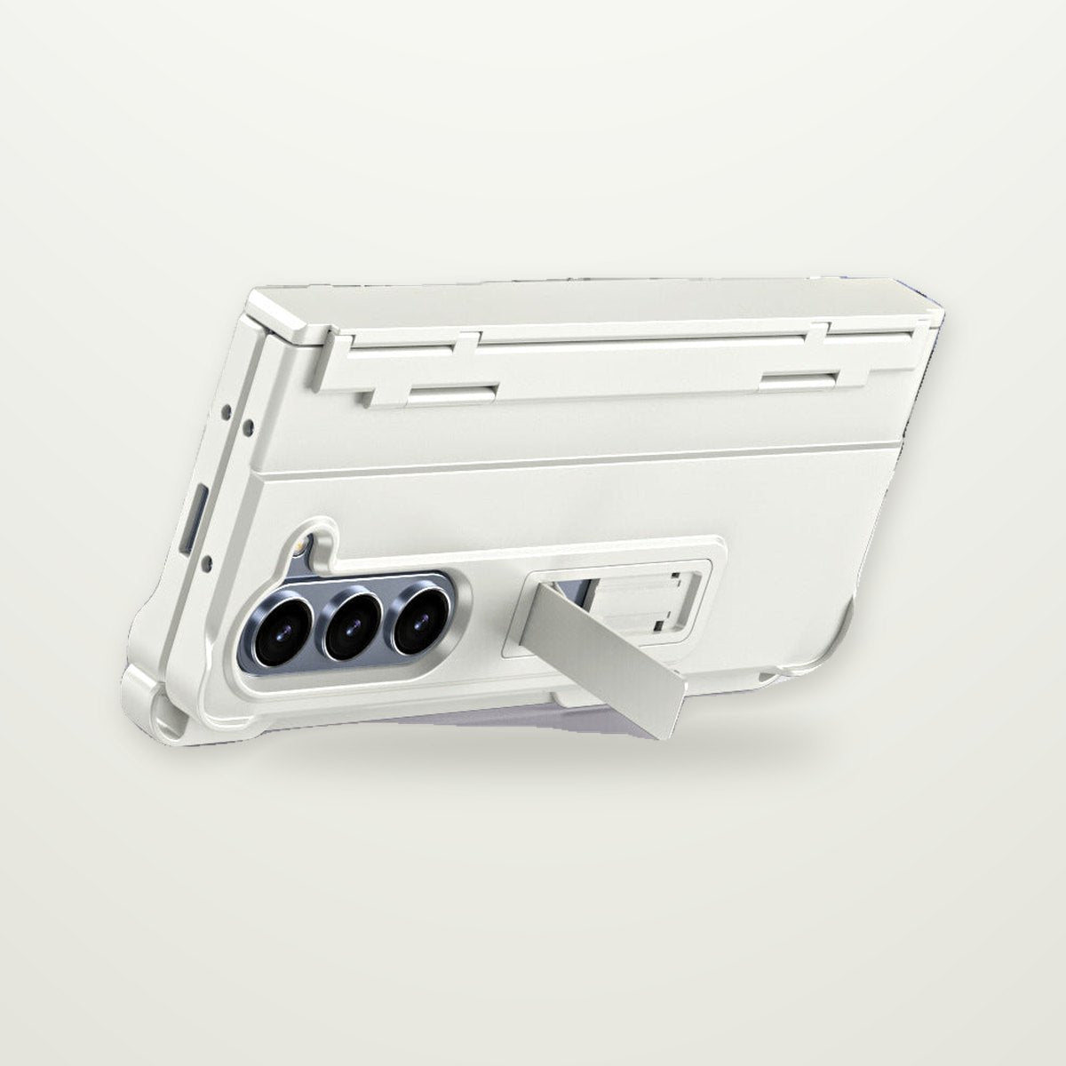 Hinged Case with S Pen Slot & Kickstand for Galaxy Z Fold3–7