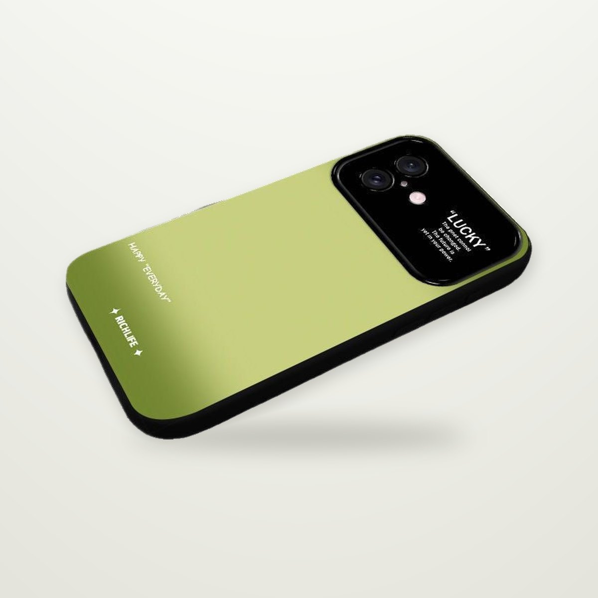 Frosted Gradient Case with Ring Stand for iPhone 11–17