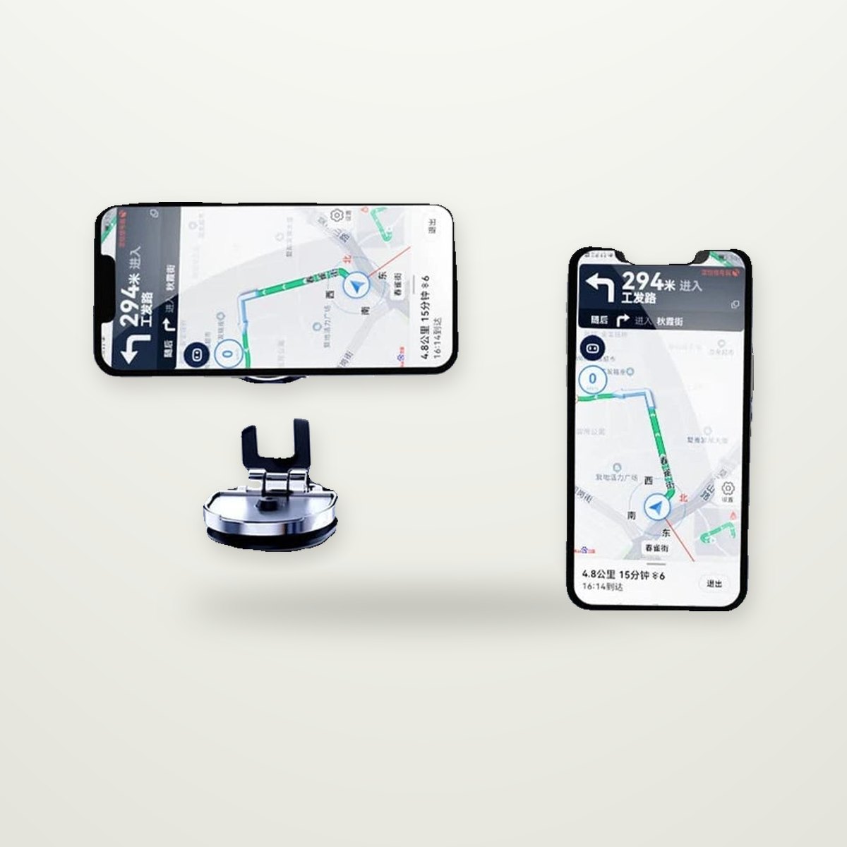 Foldable Metal Magnetic Dash Mount