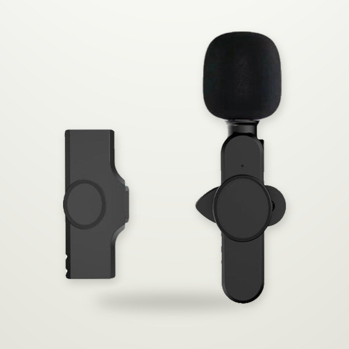 Wireless Clip-On Microphone for Phones, USB-C or Lightning