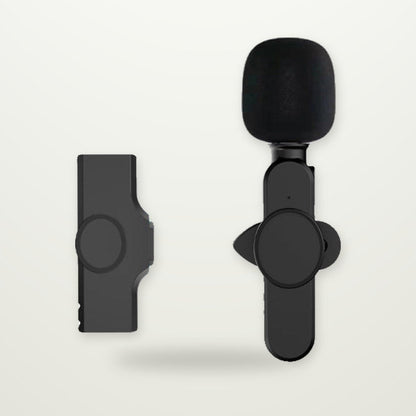 Wireless Clip-On Microphone for Phones, USB-C or Lightning