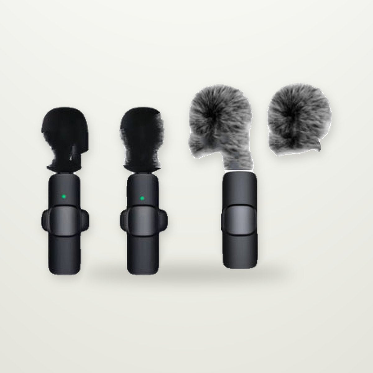 Wireless Clip-On Microphone for Phones, USB-C or Lightning