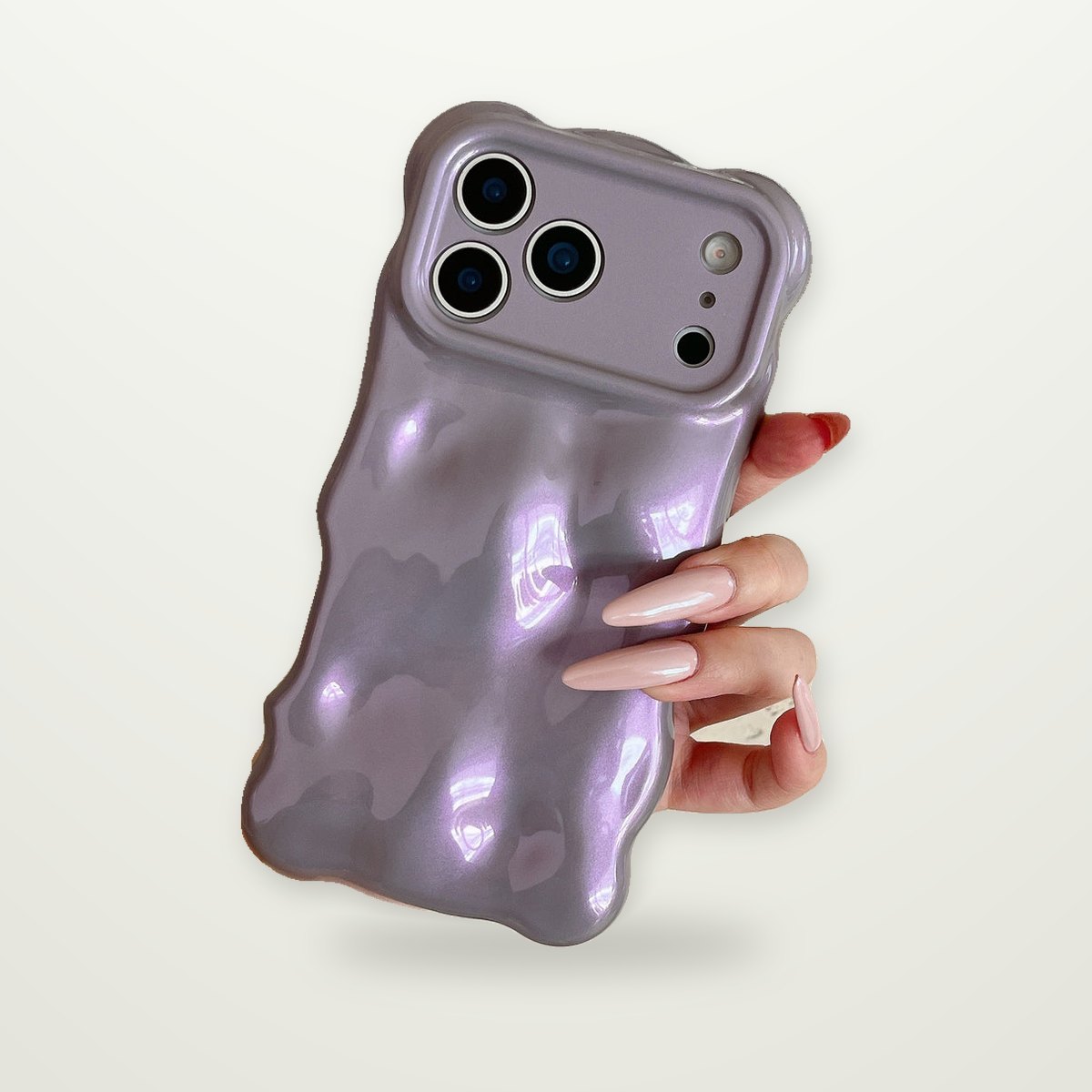 Pearl Wave Bubble Case for iPhone 11–17