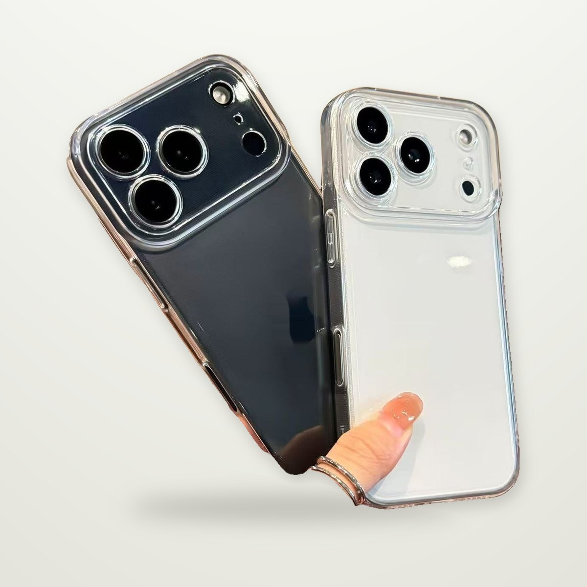 Crystal Clear Shockproof Case for iPhone 6–17