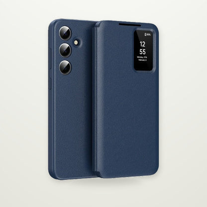 Leather-Look Card Case for Galaxy S25 Series