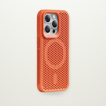 Honeycomb Cooling Magnetic Case for iPhone 11–17