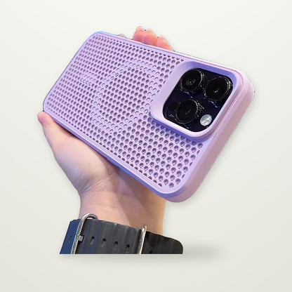 Honeycomb Cooling Magnetic Case for iPhone 11–17