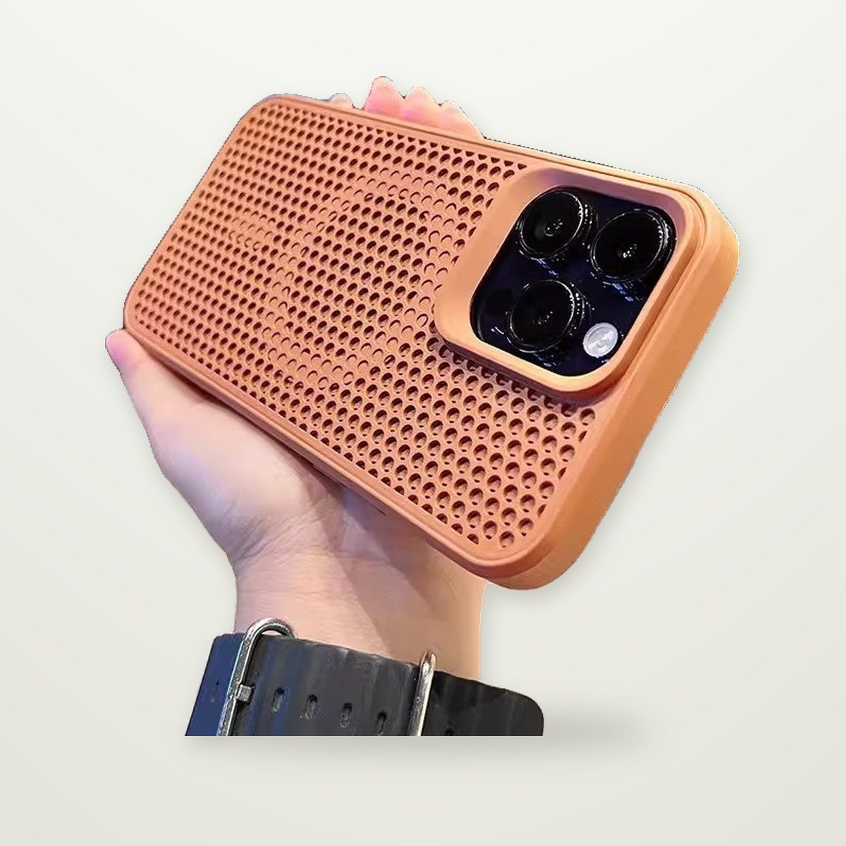 Honeycomb Cooling Magnetic Case for iPhone 11–17