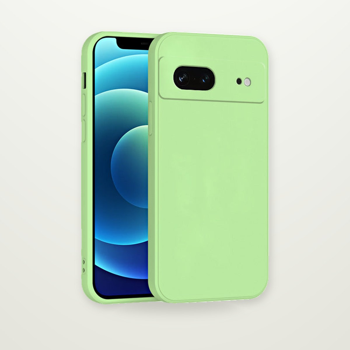 Straight-Edge Liquid Silicone Case for Pixel 9 & 10