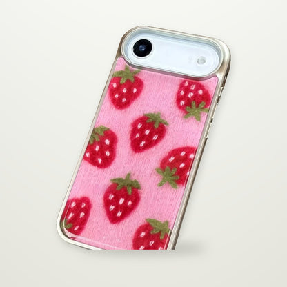 Strawberry Resin Case for iPhone 11–17