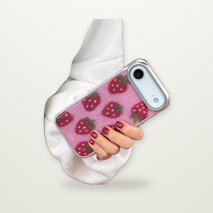 Strawberry Resin Case for iPhone 11–17