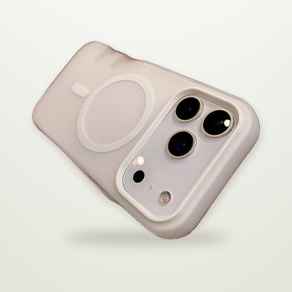 Jelly Frosted Magnetic Case for iPhone 15–17