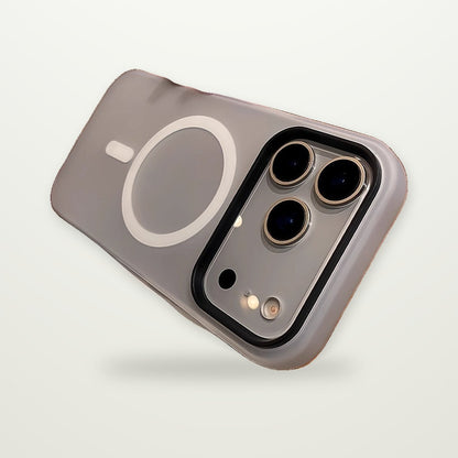 Jelly Frosted Magnetic Case for iPhone 15–17