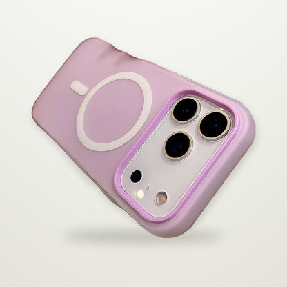 Jelly Frosted Magnetic Case for iPhone 15–17