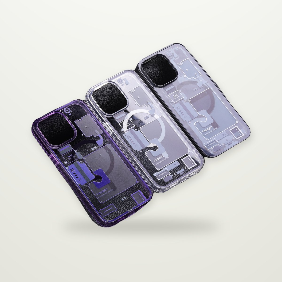 Circuit Board Design Magnetic Case for iPhone 11–17