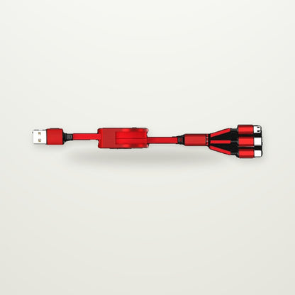 Retractable 3-in-1 Charging Cable