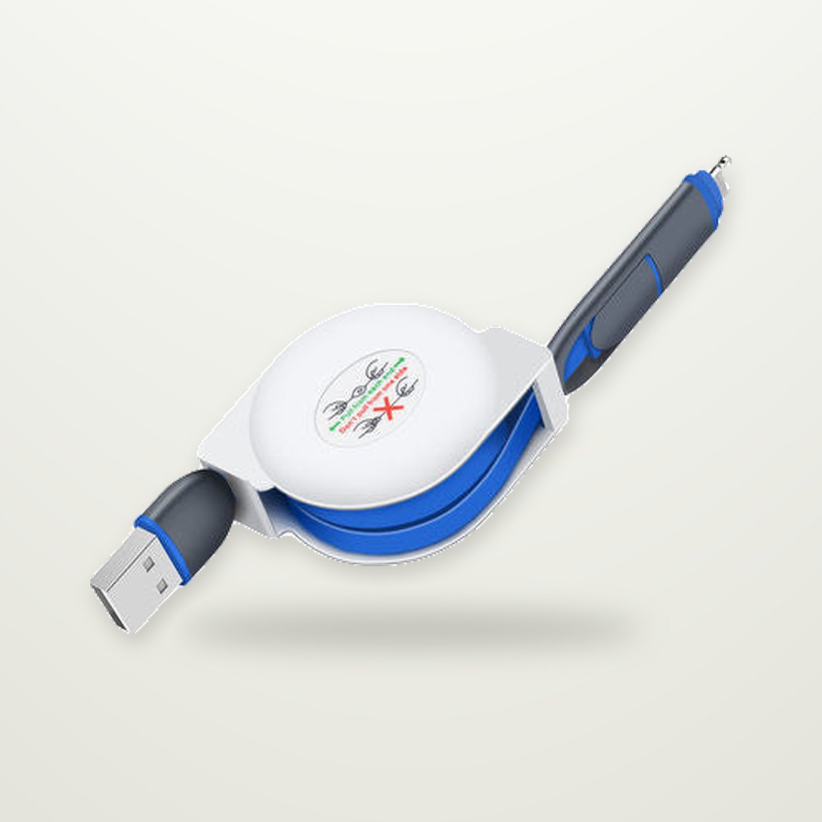 Retractable 3-in-1 Charging Cable