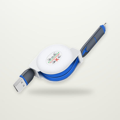 Retractable 3-in-1 Charging Cable