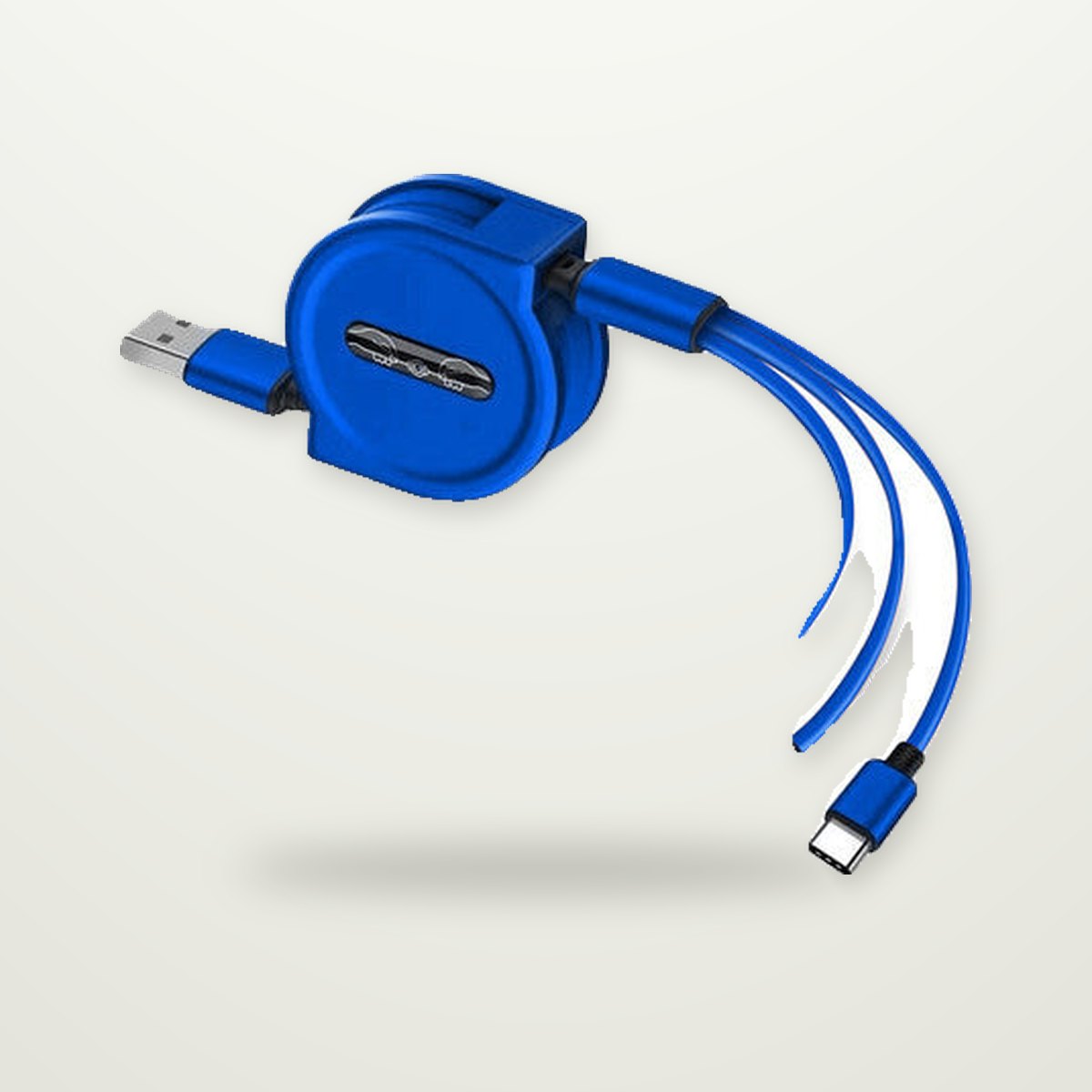 Retractable 3-in-1 Charging Cable