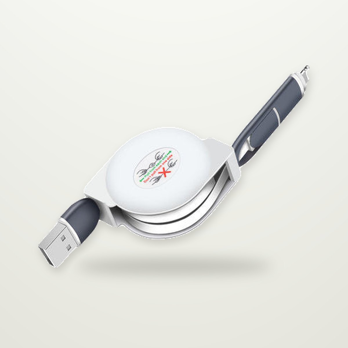 Retractable 3-in-1 Charging Cable