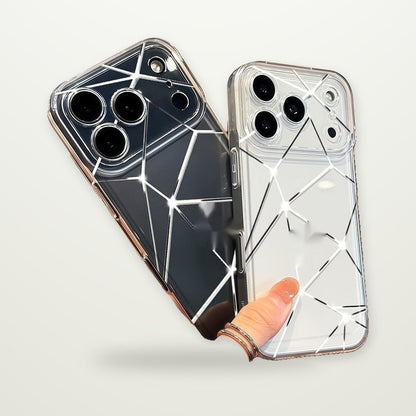 Cracked-Screen Prank Clear Case for iPhone 11–17