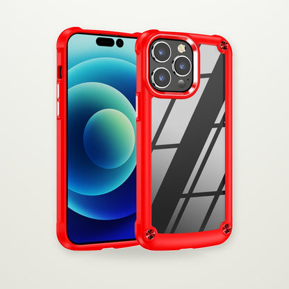 Heavy-Duty Clear Acrylic Case for iPhone 12–17