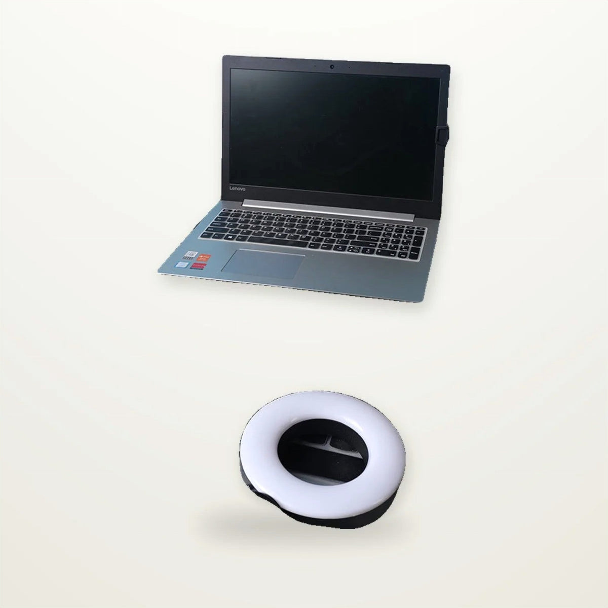 4-Inch USB Ring Light with Phone Holder