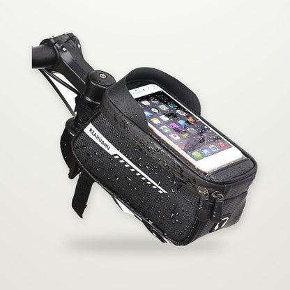Waterproof Bike Top Tube Bag with Phone Window