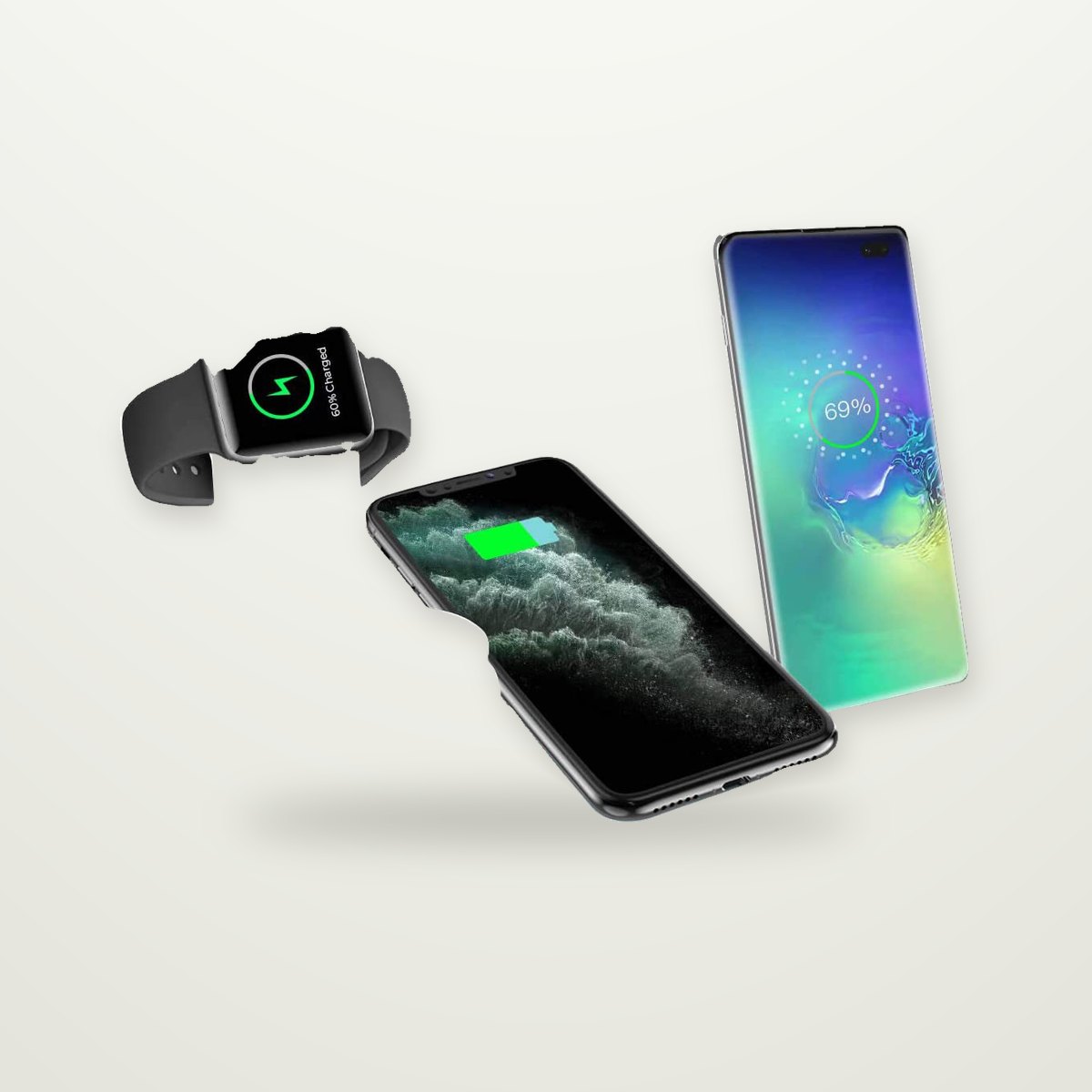 4-in-1 Charging Stand for Phone, Watch & Earbuds