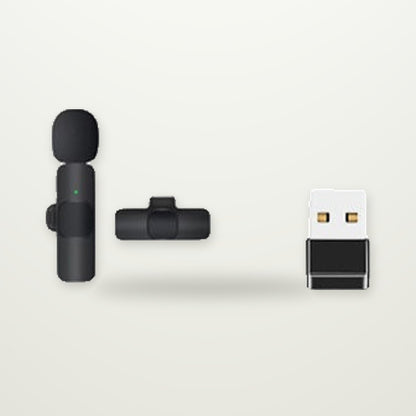 2.4G Wireless Lavalier Mic Kits