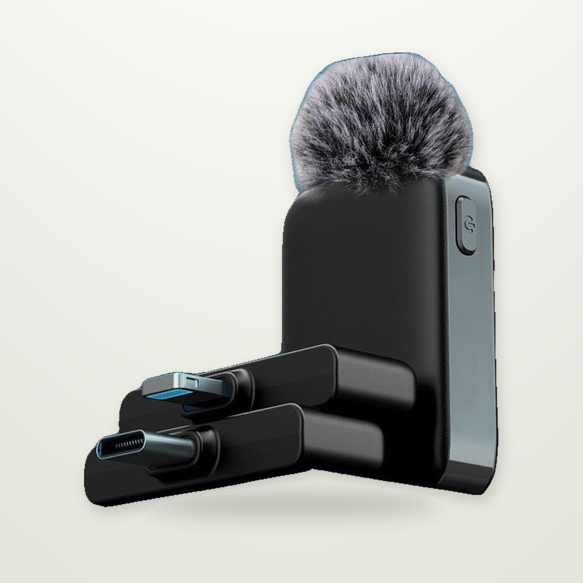Noise-Cancelling Dual Wireless Lavalier Microphone